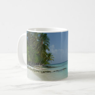 Paradise White Coffee Mug