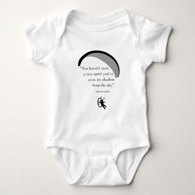 paraEarhart Baby Bodysuit (Front)