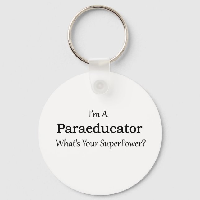 Paraeducator Key Ring (Front)
