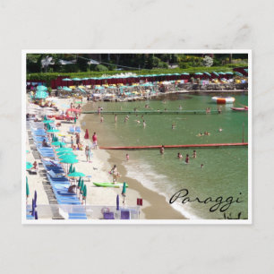 paraggi italy postcard