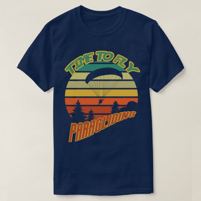 paraglider 1 T-Shirt (Design Front)