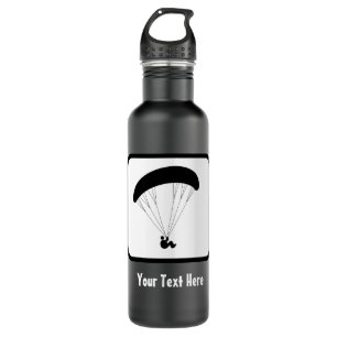 Paraglider Logo - Customise the Text on this 710 Ml Water Bottle
