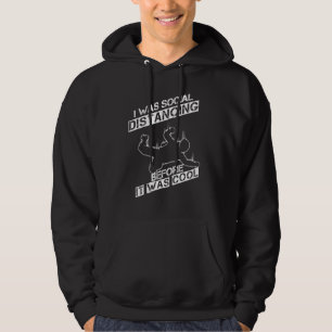 Paraglider Skydiver Antisocial Social Distancing I Hoodie