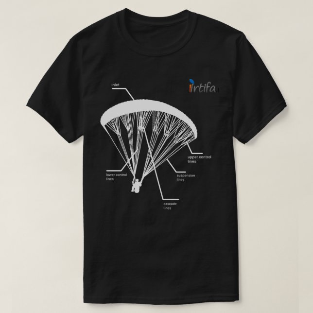 Paragliding 2 2 T-Shirt (Design Front)