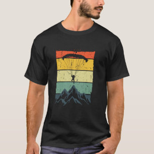 Paragliding Art For Men Women Paramotor Paraglider T-Shirt