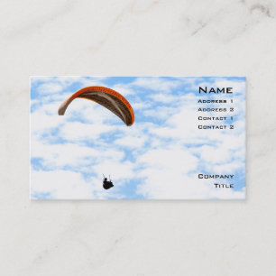 Paragliding Business Card