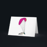 Paragliding Card<br><div class="desc">Some people does evolve. The design is an expression that paragliders are more evolve than humans who don't paraglides</div>