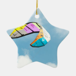 PARAGLIDING CERAMIC TREE DECORATION