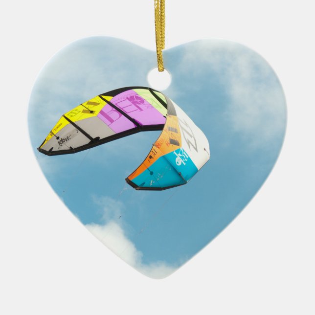 PARAGLIDING CERAMIC TREE DECORATION (Front)