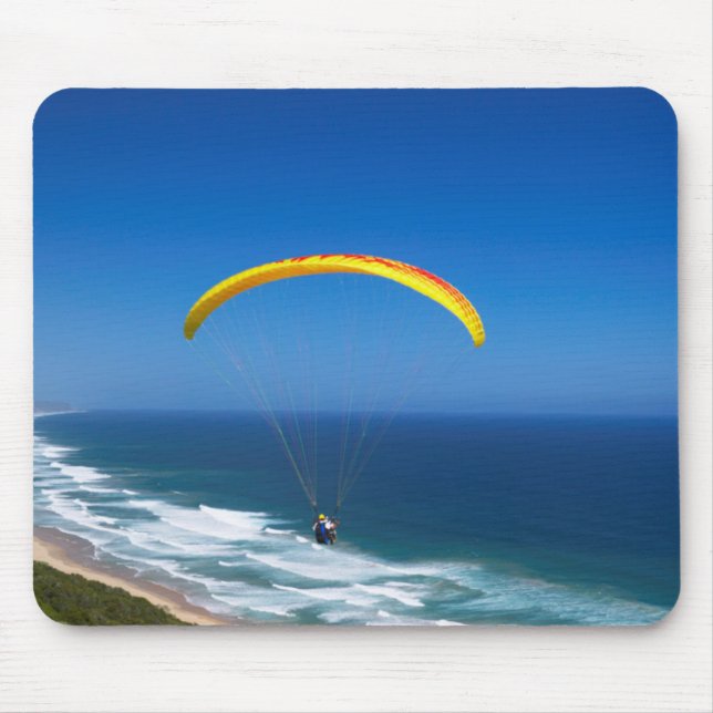 Paragliding Near Wilderness, Garden Route Mouse Mat (Front)
