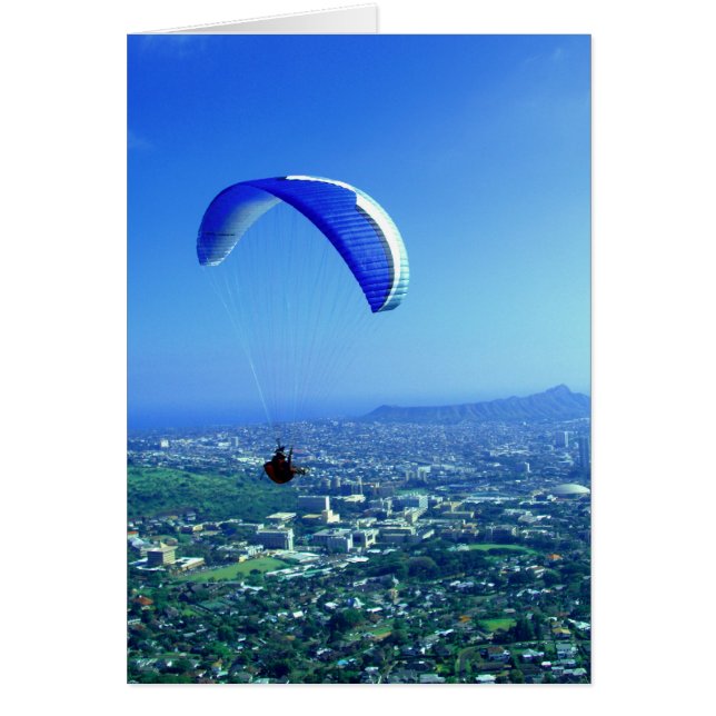 Paragliding over Honolulu (Front)