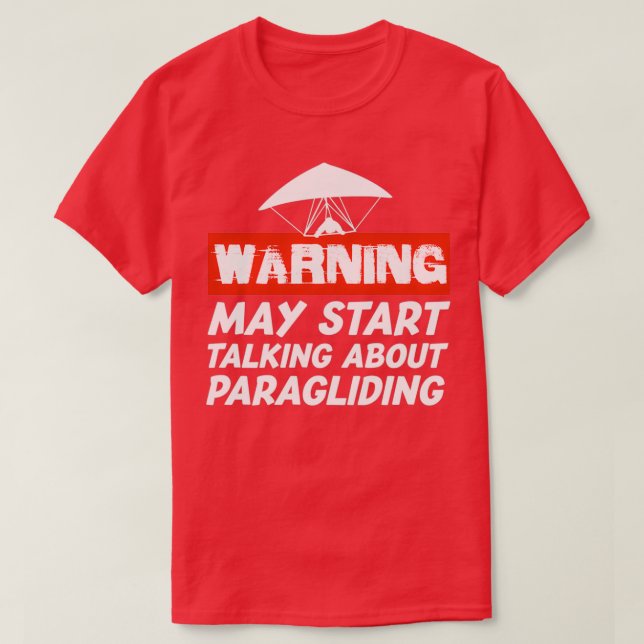 Paragliding Paraglider 7 T-Shirt (Design Front)