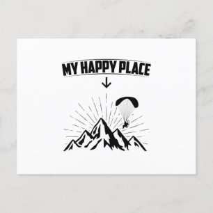 Paragliding   Paraglider Air Sports Gift Ideas Postcard