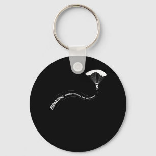 Paragliding Paraglider Key Ring
