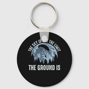 Paragliding Paraglider Key Ring