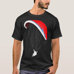 Paragliding Paraglider Paramotor Parachute Skydivi T-Shirt
