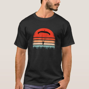 Paragliding Paraglider Retro Vintage Mountains 3 T-Shirt