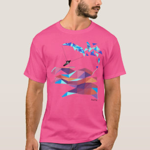 Paragliding Paragliding Colour Mountains T-Shirt