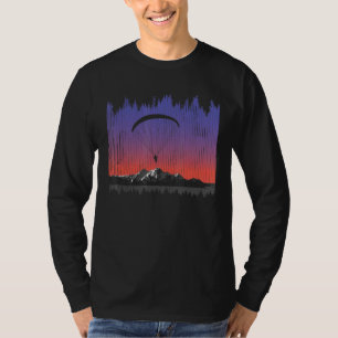 Paragliding Paragliding Pilot Flying Mountains Mou T-Shirt