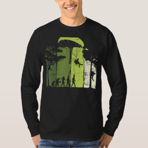 Paragliding Paramotor Evolution Extreme Sport Para T-Shirt