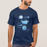 Paragliding Tessellating Elements Blue