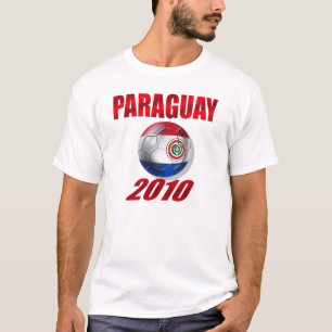 Paraguay 2010 logo flag La Albirroja Ball T-Shirt