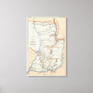 Paraguay Canvas Print