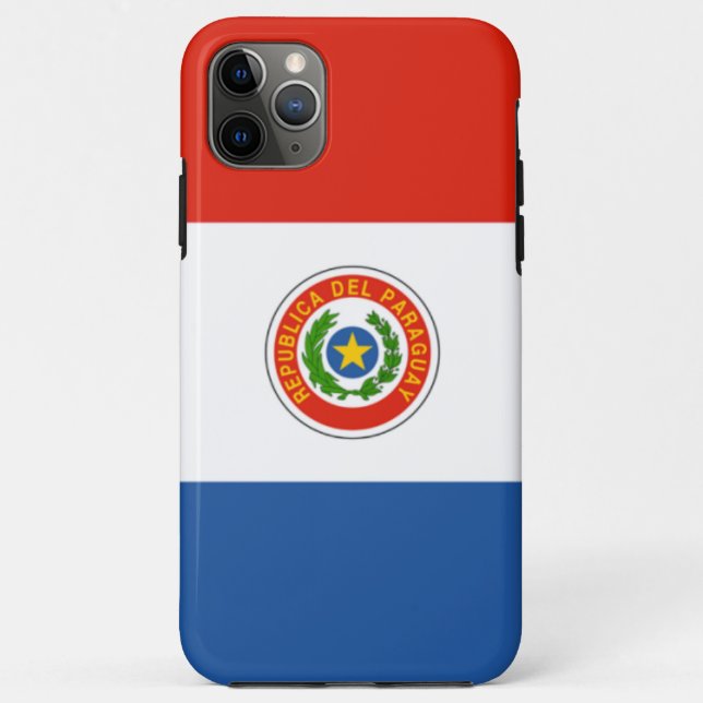 Paraguay Case-Mate iPhone Case (Back)