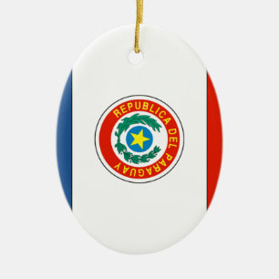 Paraguay Ceramic Tree Decoration