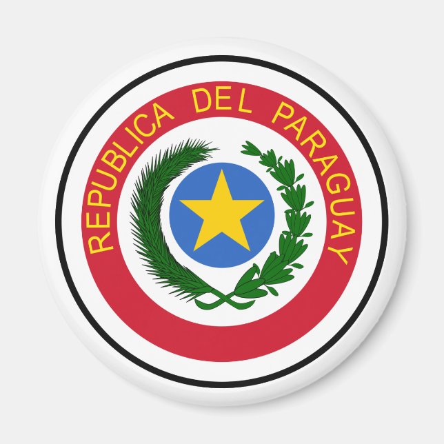 Paraguay Coat of Arms Magnet (Front)