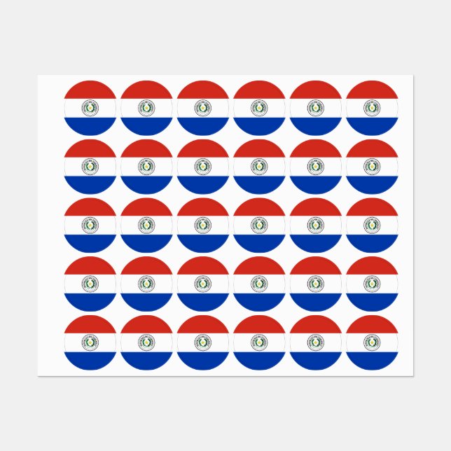 Paraguay flag (Sheet)