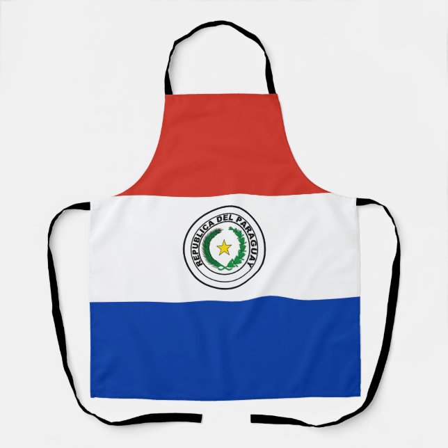 Paraguay Flag Apron (Front)