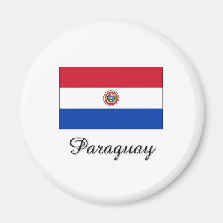 Paraguay Flag Design Magnet