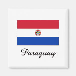 Paraguay Flag Design Magnet
