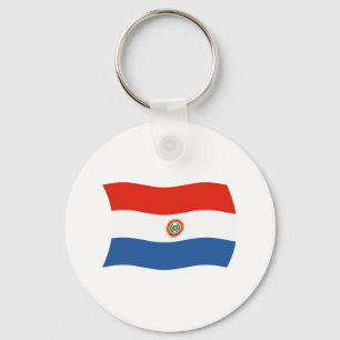 Paraguay Flag Keychain
