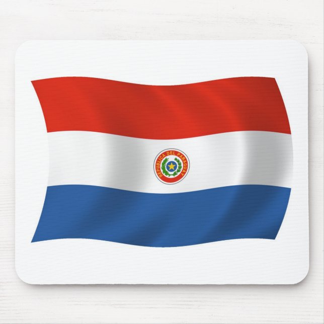 Paraguay Flag Mousepad (Front)