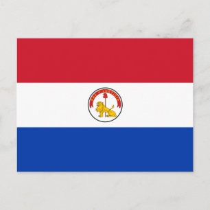 Paraguay Flag Postcard