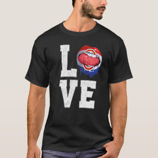 Paraguay Flag Soccer Fan Love Paraguayan T-Shirt