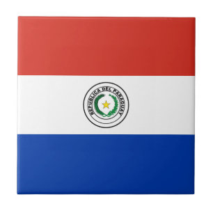 Paraguay Flag Tile