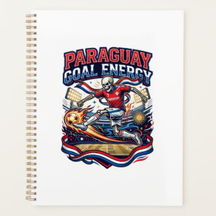 Paraguay Goal Energy Skeleton Striker Nations Bold Planner