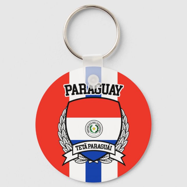 Paraguay Key Ring (Front)