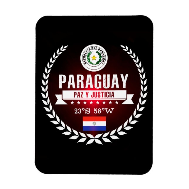 Paraguay Magnet (Vertical)