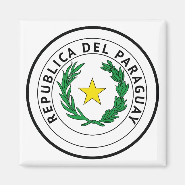 Paraguay Magnet (Front)
