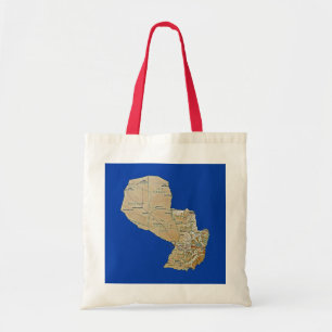 Paraguay Map Bag