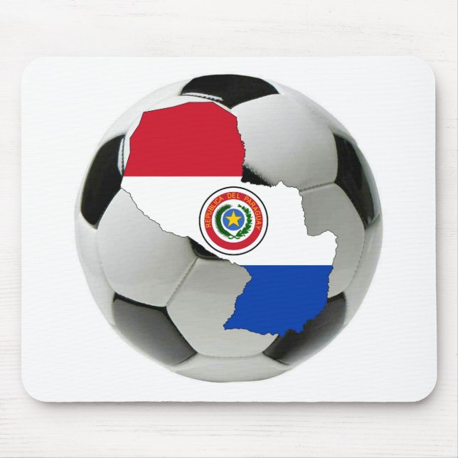 Paraguay national team mouse mat (Front)