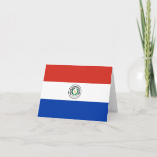 Paraguay (Paraguayan) Flag Card