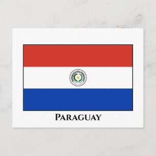 Paraguay (Paraguayan) Flag Postcard