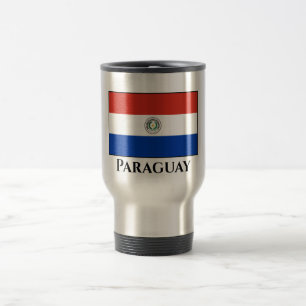 Paraguay (Paraguayan) Flag Travel Mug