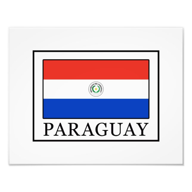 Paraguay Photo Print (Front)