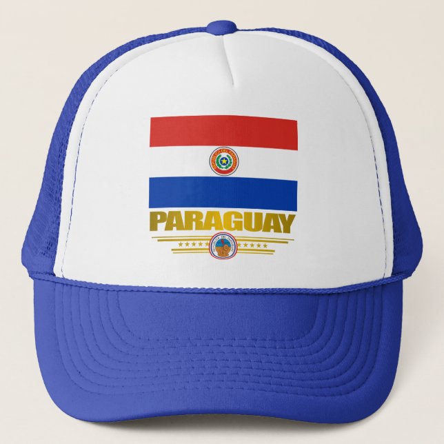 "Paraguay Pride" Trucker Hat (Front)